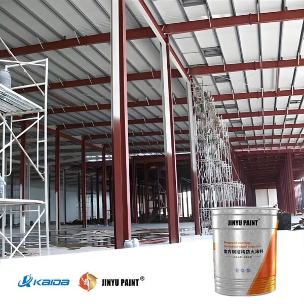 GT-NSP-FP1.50-BTCB-2-Intumescence intérieure-Structure en acier-Peinture ignifuge