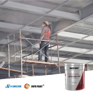 GT-WRP-FP-WCB-Pittura ignifuga per strutture d'acciaio a prova d'esterno