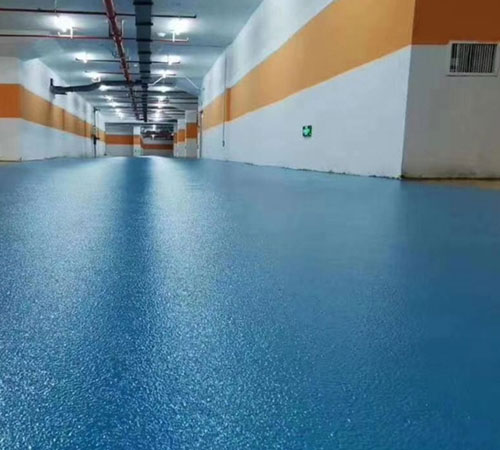 Нескользящий оранжевый пол-4