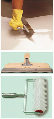 Полиуретановый раствор для пола Строительные инструменты