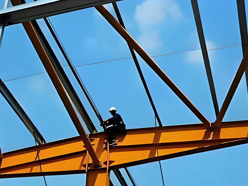 acrylic polyurethane paint for steel structure applications