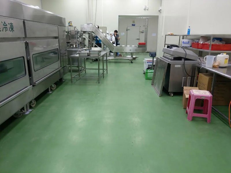 best floor for food processing plant