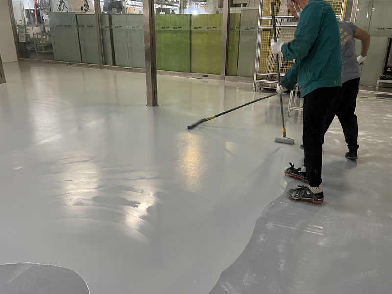 pavimento in malta di poliuretano per fabbrica warehose