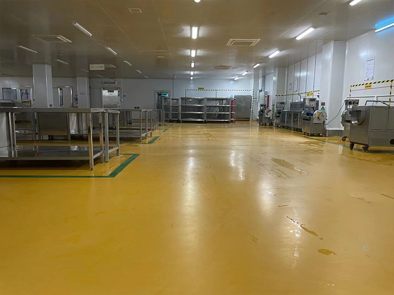 полиуретановый раствор пол пищевой завод