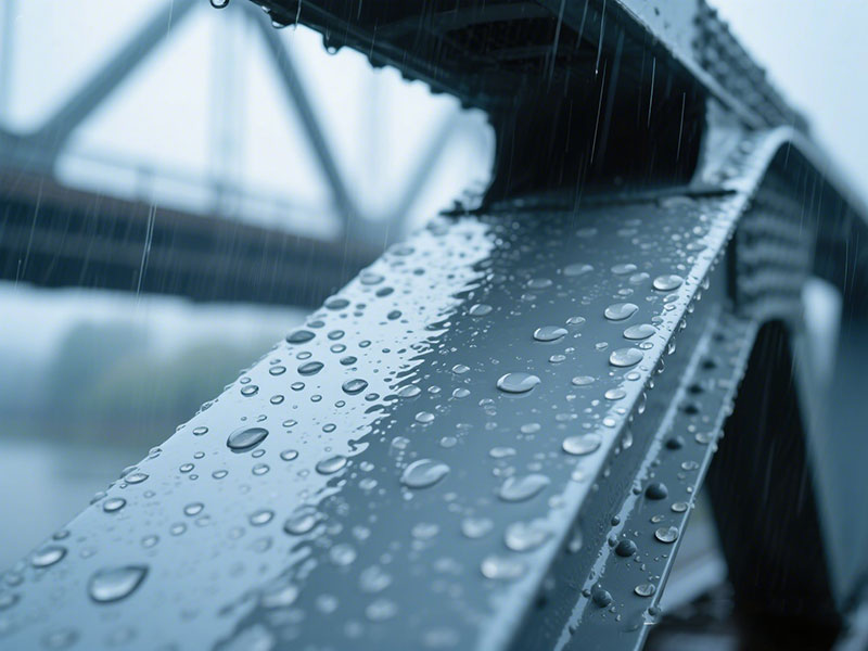 bridge with fluorocarbon moisture protection