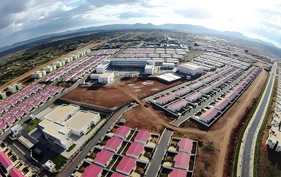 Progetto di costruzione di uffici governativi in Angola