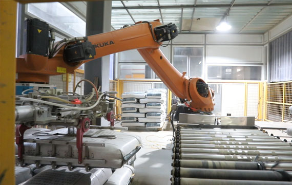 Linea di produzione automatizzata di vernici ignifughe