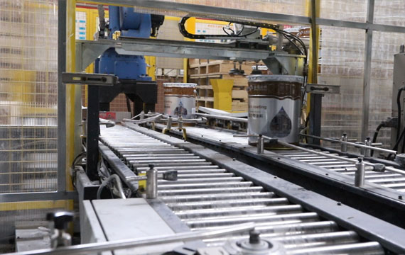 Linea di riempimento automatico Rivestimenti ignifughi