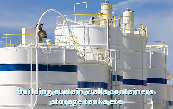 Фторуглеродное покрытие резервуаров для хранения