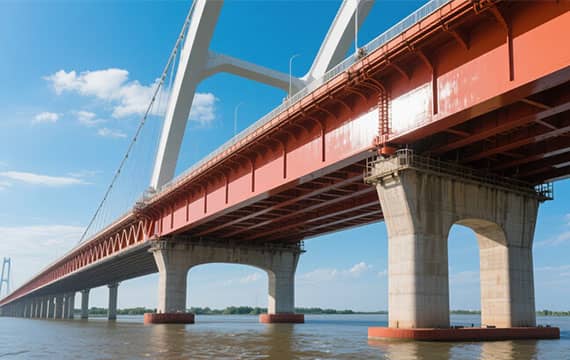 Sistema de pulverización multicomponente para la aplicación de imprimación PU rica en zinc en cables de puentes colgantes