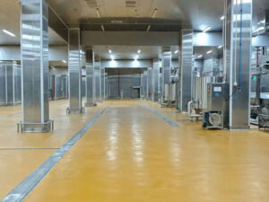 Commercial Kitchen Polyurethane Motar Flooring