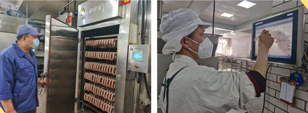 JINYU meat processing plant project with MF urethane mortar floor