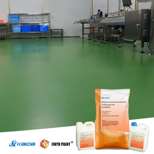 JINYU® UD 9-12mm Heavy-Duty Anti Slip Polyurethane Concrete Floor Paint