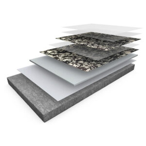 FortiFlex HC Decorative Vinyl Chip Seamless Resinous Flooring System