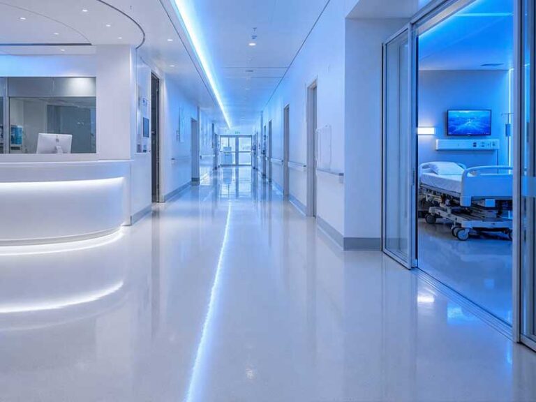 medical flooring cover